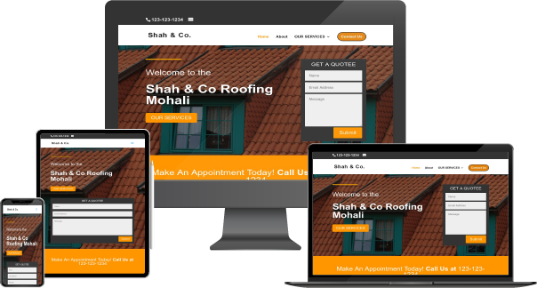 local roofing company website